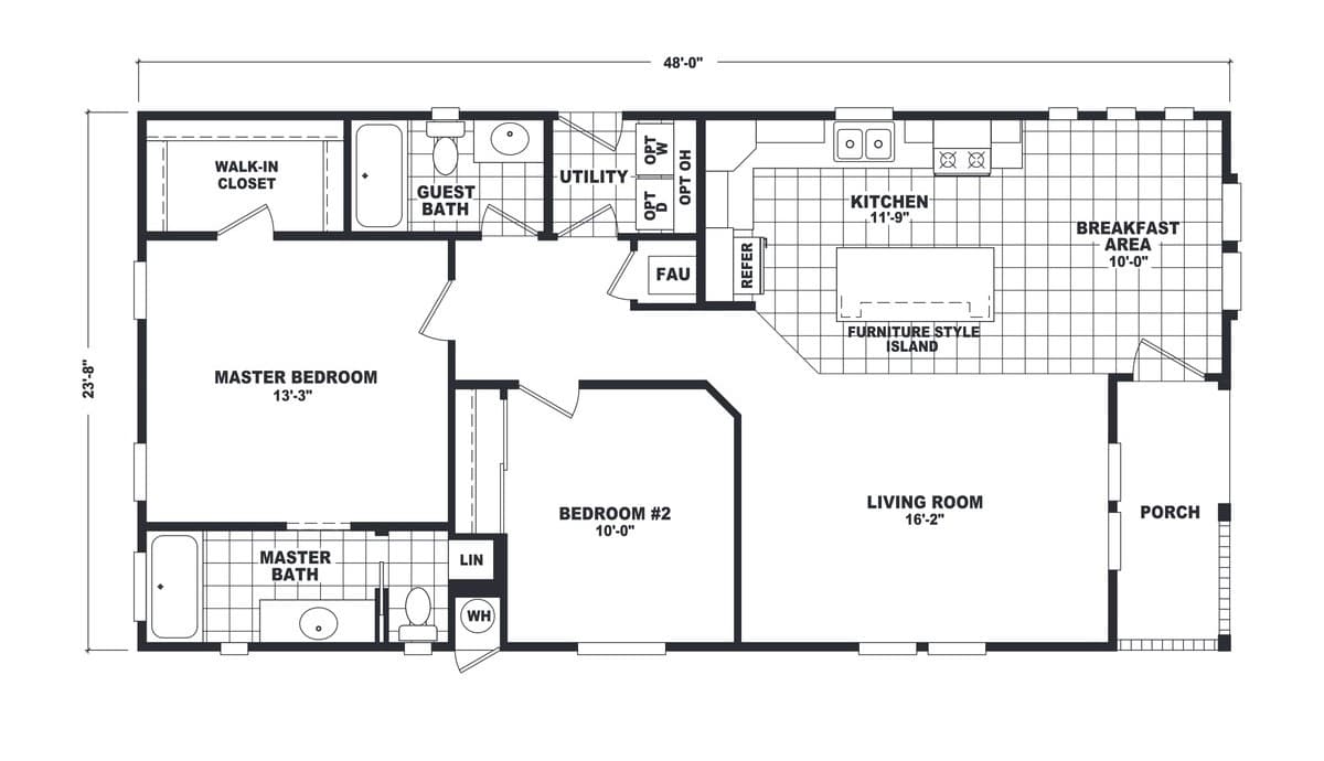 Westin Porch Series WP-24482A