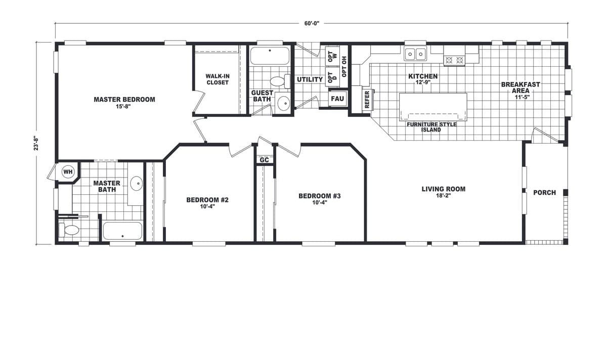 Westin Porch Series WP-24603A