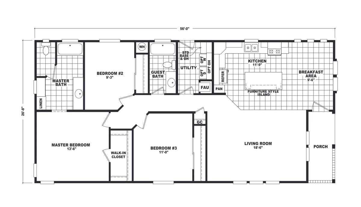 Westin Porch Series WP-28563A